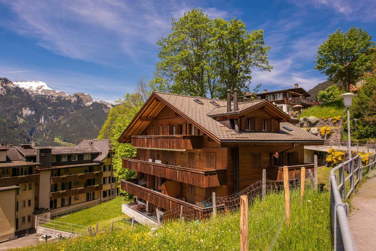 Apartamento Roossi-Huus 3 Wengen Exterior foto